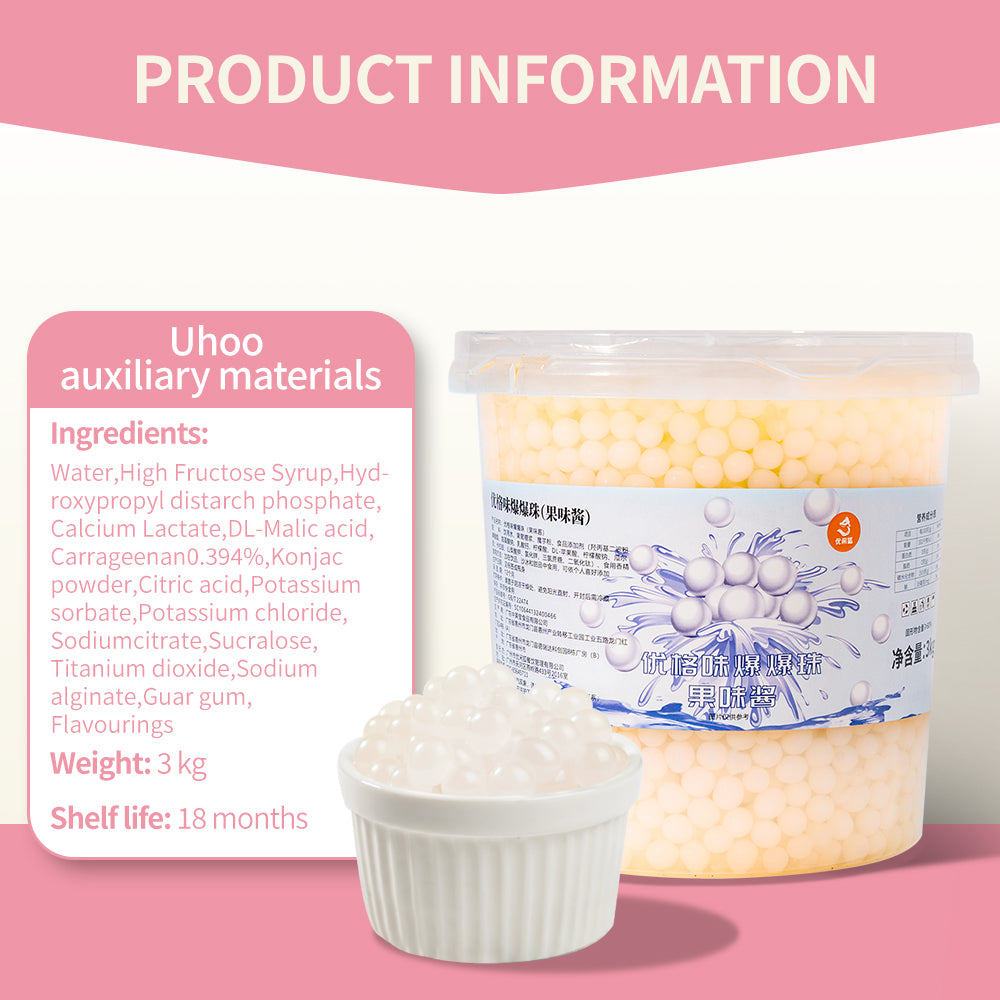 Bursting Boba-Yogurt