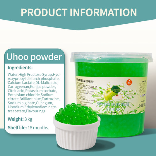 Bursting Boba-Green Apple