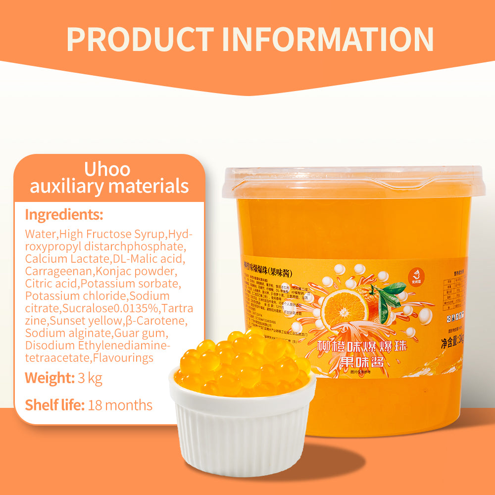 Bursting Boba-Orange