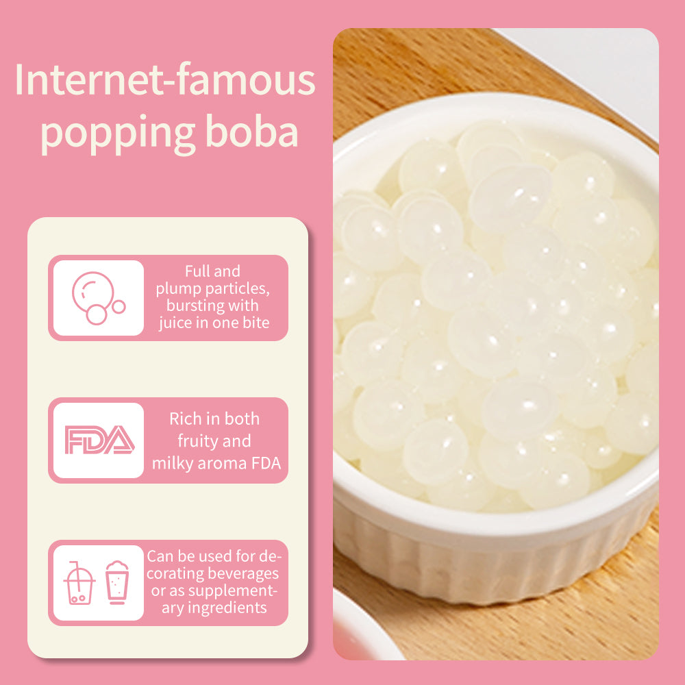 Bursting Boba-Yogurt