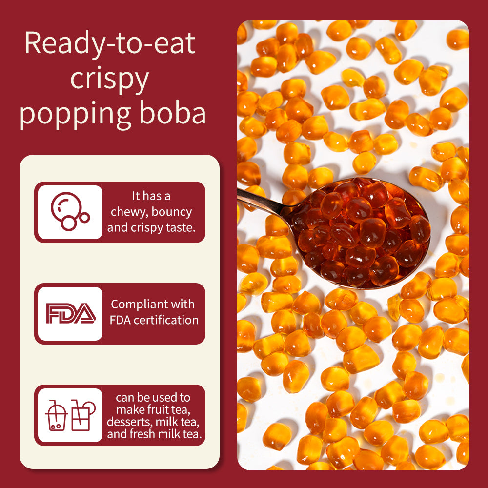 Brown Sugar Agar Boba