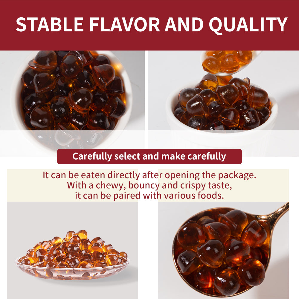 Brown Sugar Agar Boba