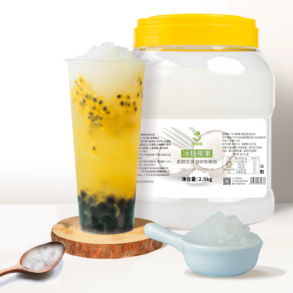 Rock Sugar Coconut Jelly