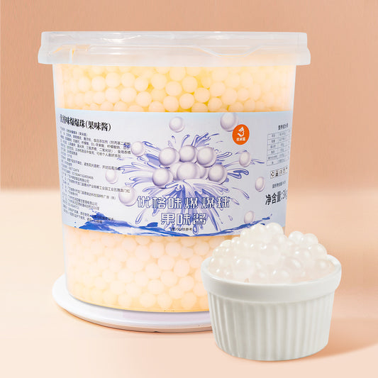 Bursting Boba-Yogurt