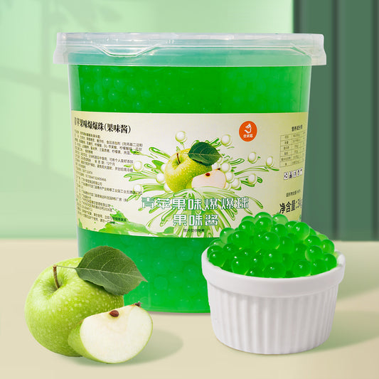 Bursting Boba-Green Apple