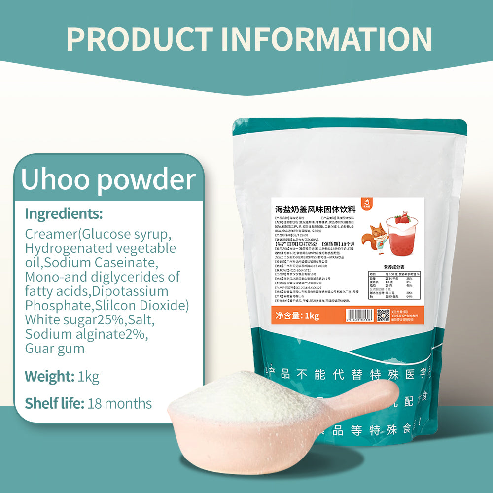 Sea Salt Cheese Foam Powder