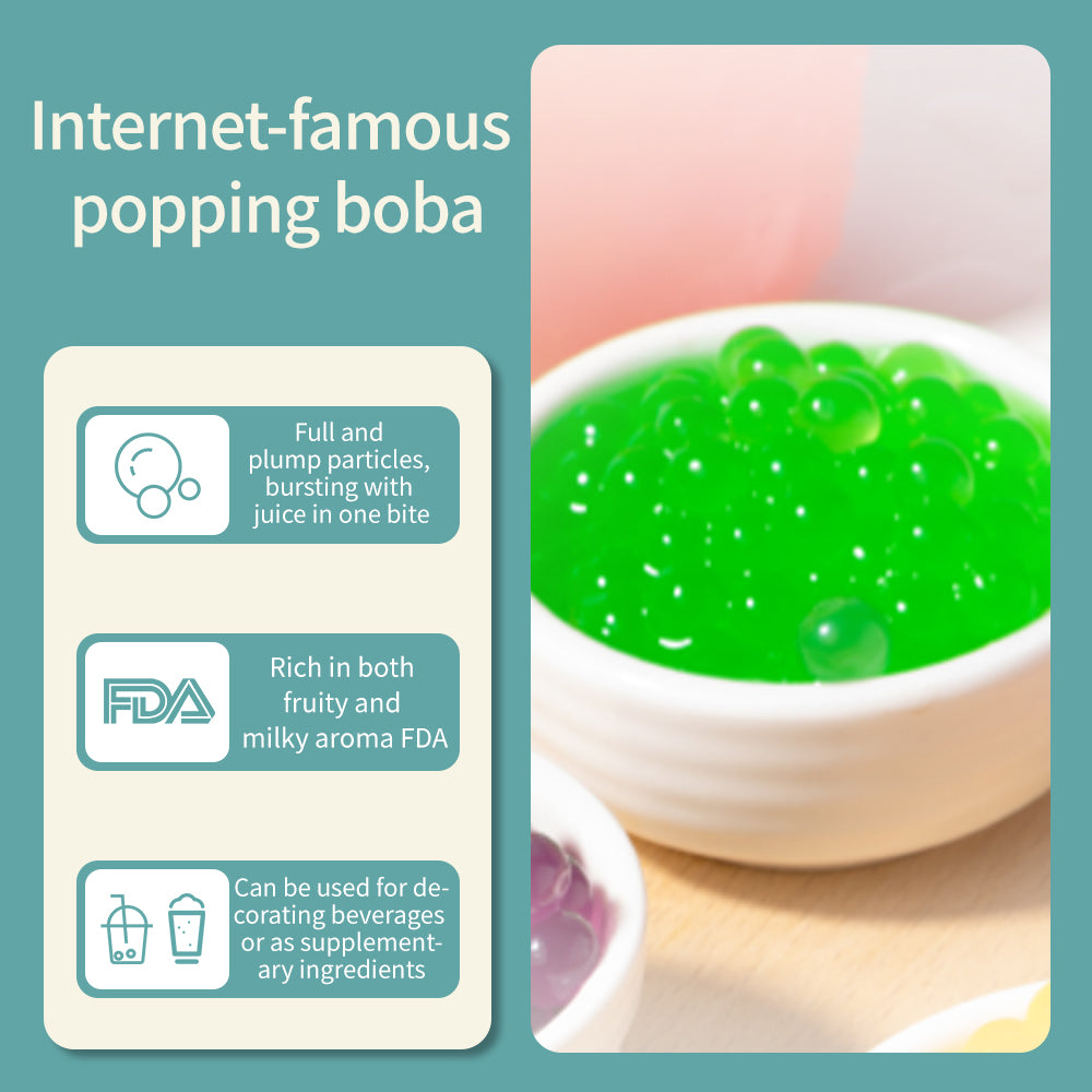 Bursting Boba-Green Apple